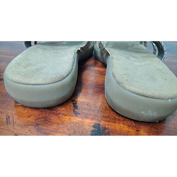 Aerosoles Slip On Sandals Reptile Print Comfort Slides Brown 8.5 M Women's - Picture 6 of 7